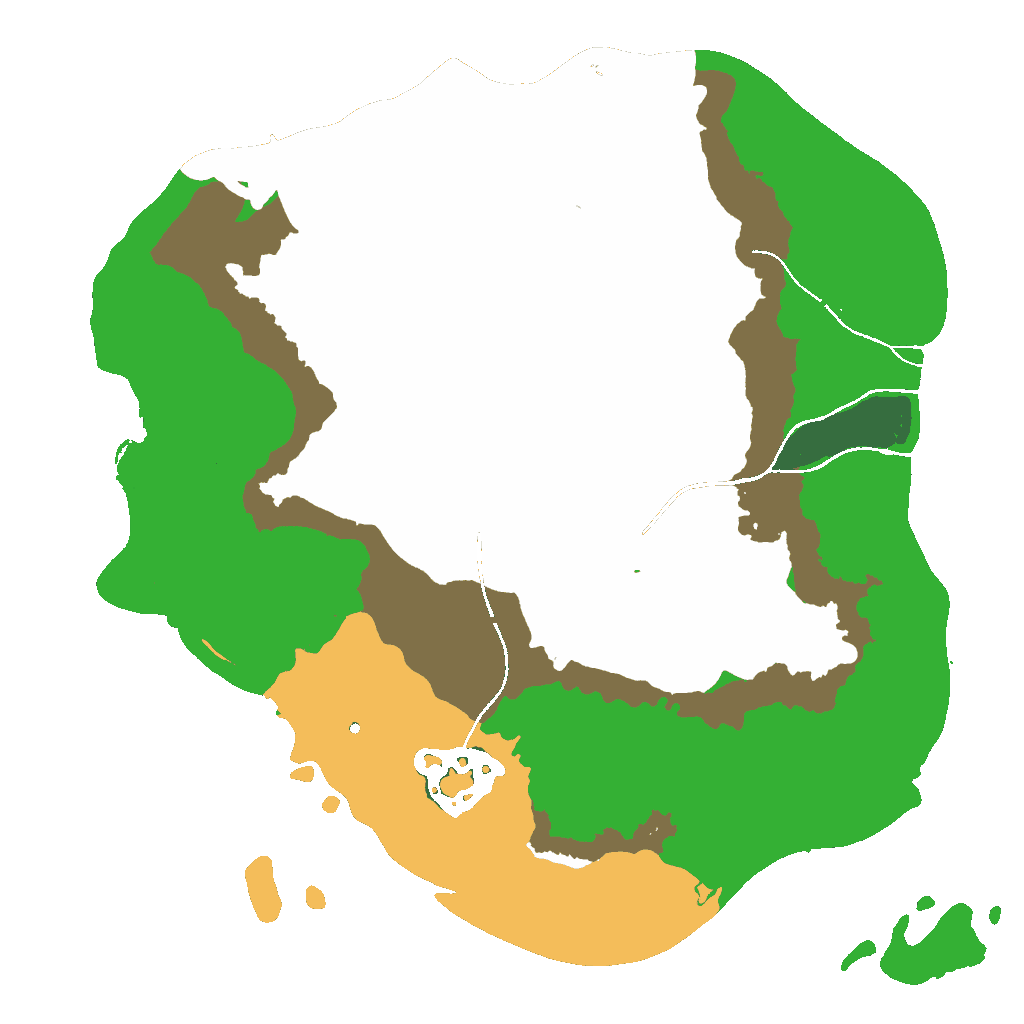 Biome Rust Map: Custom Map