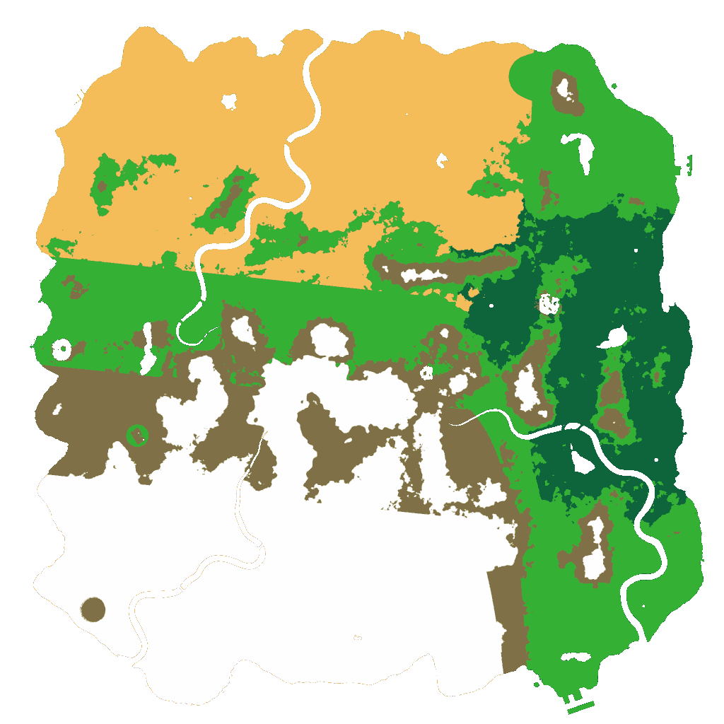 Biome Rust Map: Custom Map