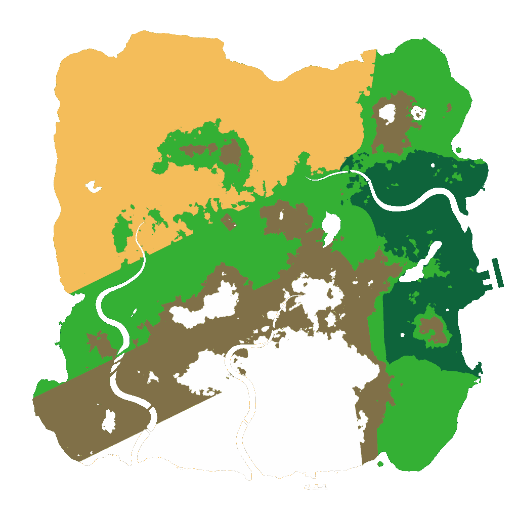 Biome Rust Map: Custom Map