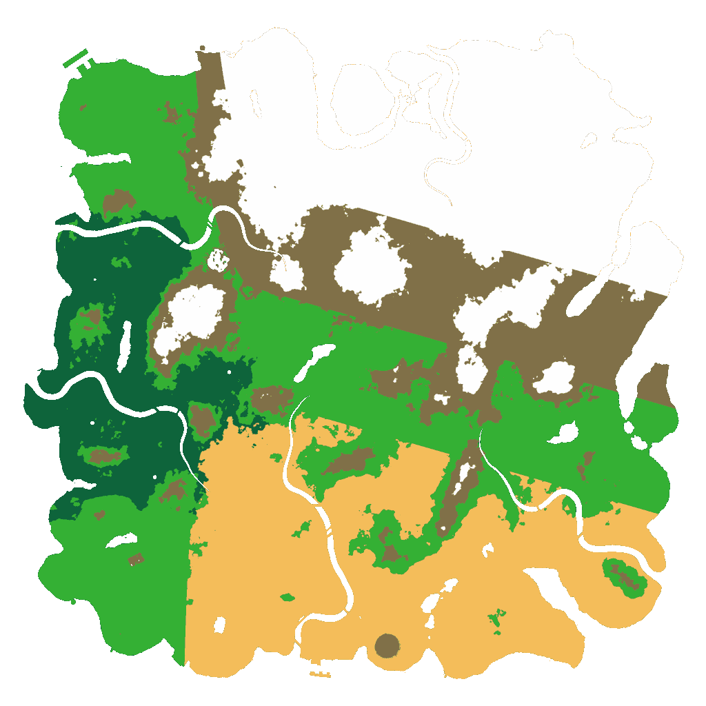 Biome Rust Map: Custom Map