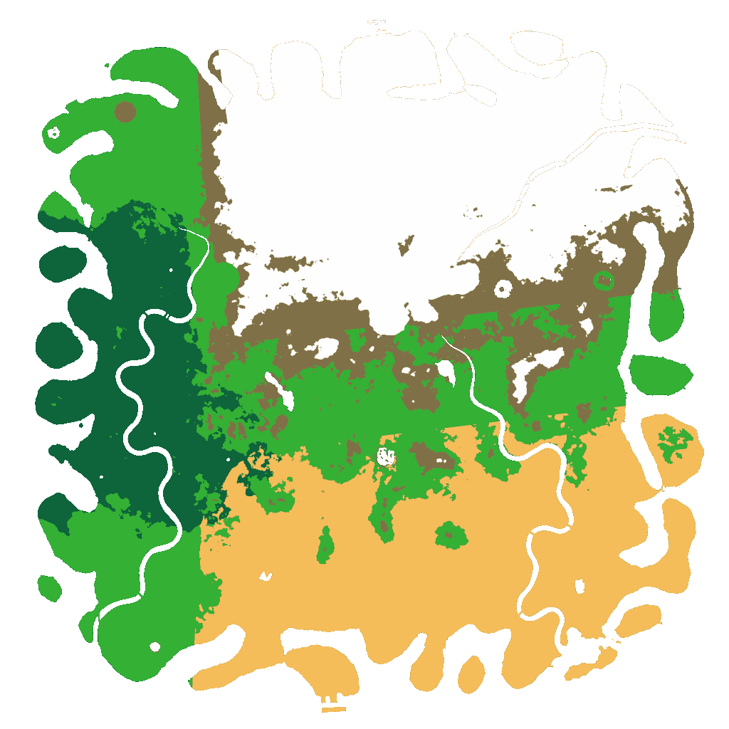Biome Rust Map: Custom Map