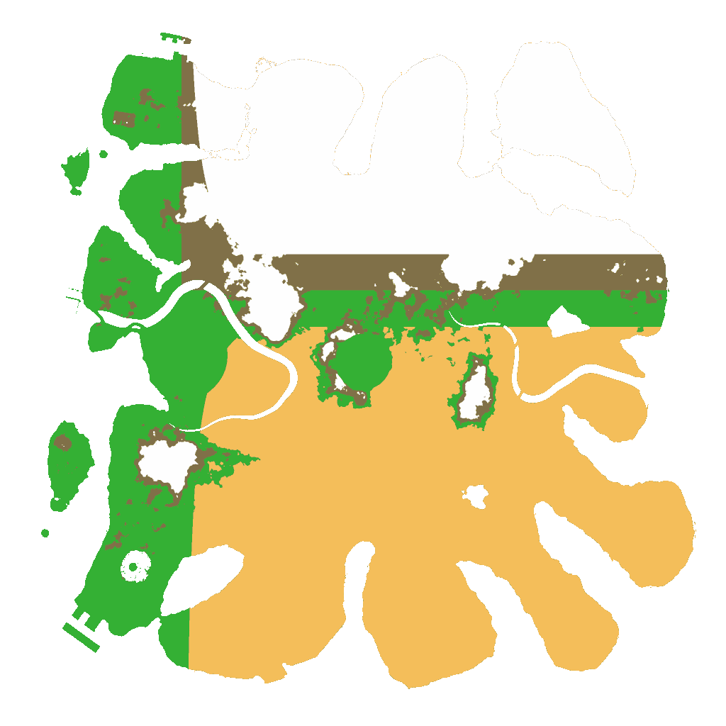Biome Rust Map: Custom Map