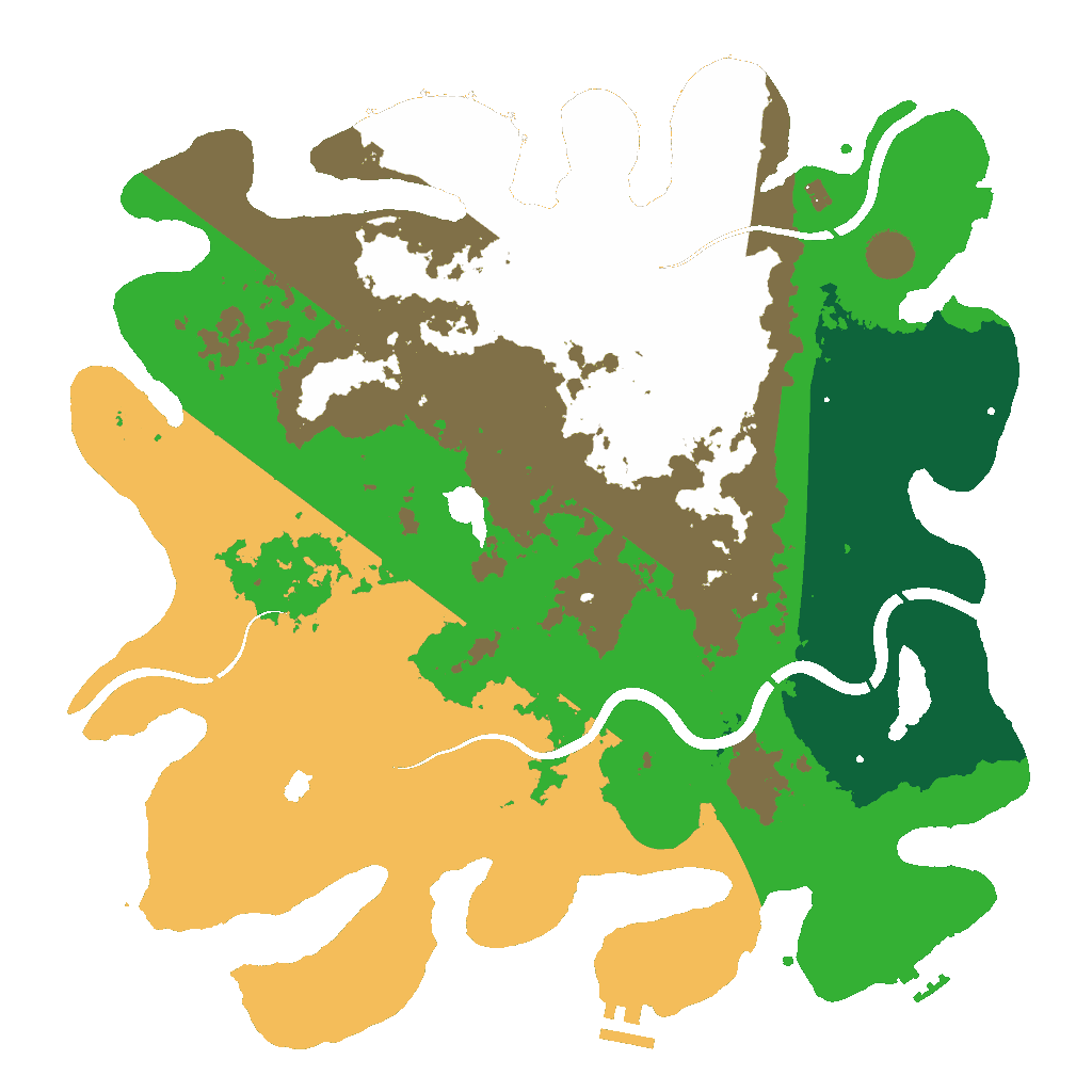 Biome Rust Map: Custom Map