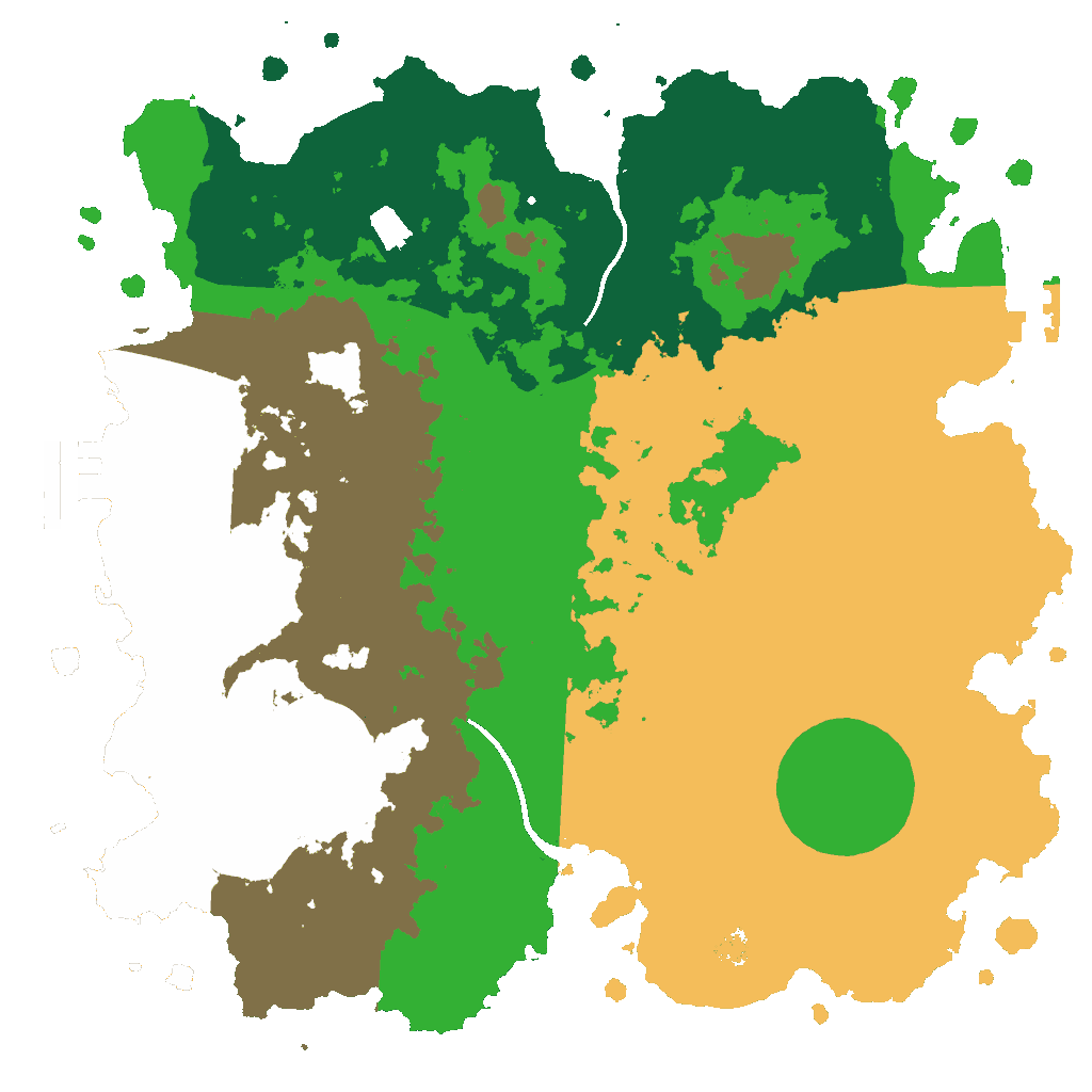 Biome Rust Map: Custom Map