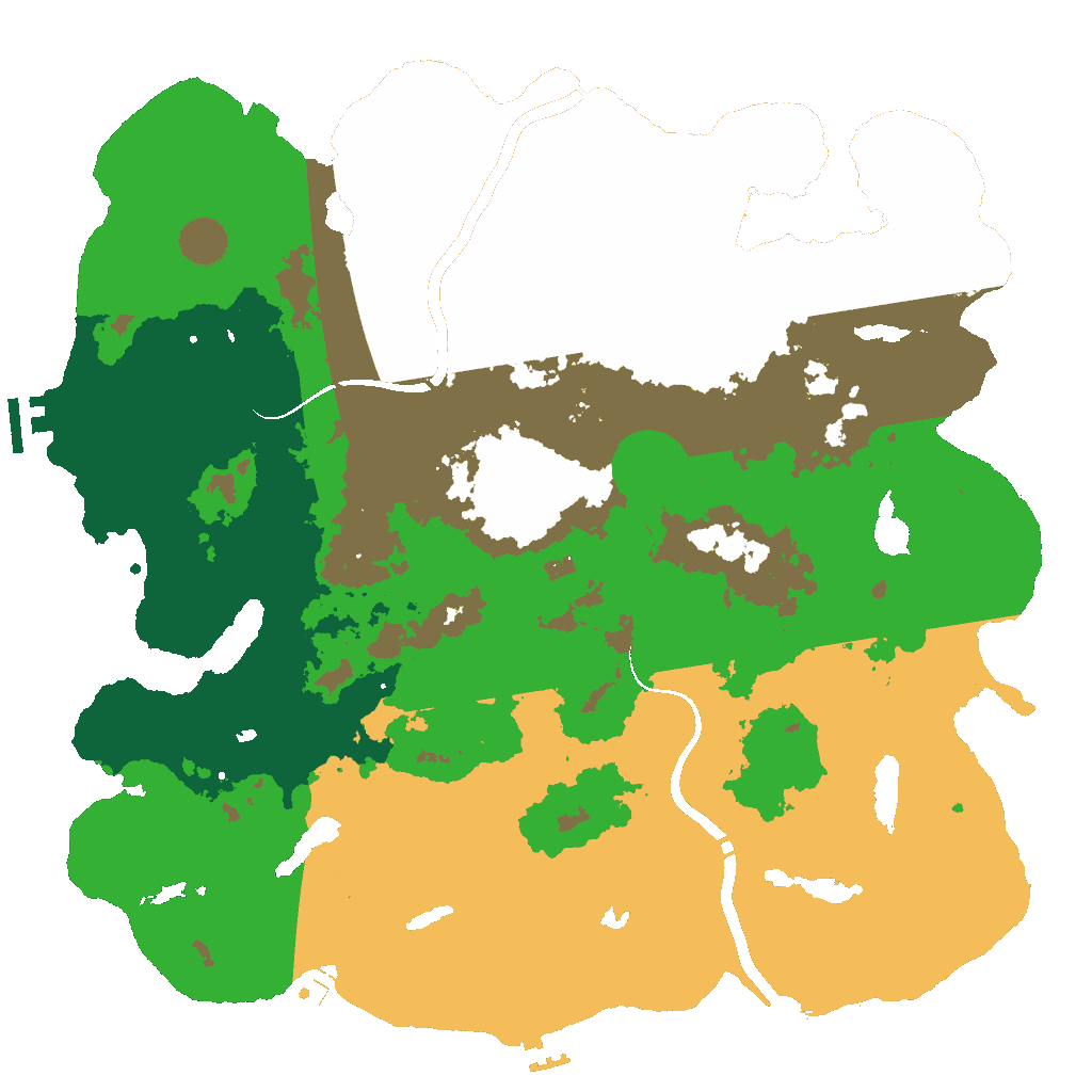 Biome Rust Map: Custom Map