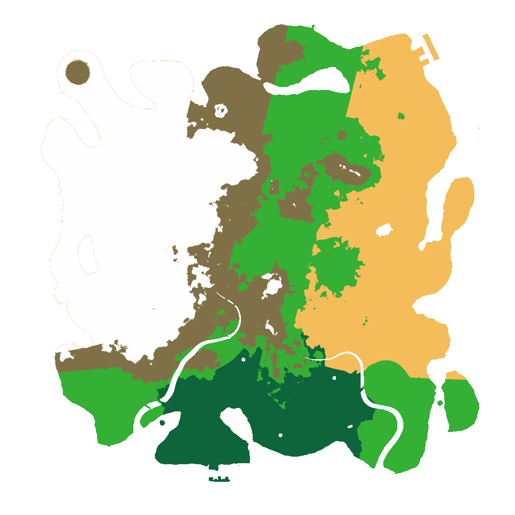 Biome Rust Map: Custom Map