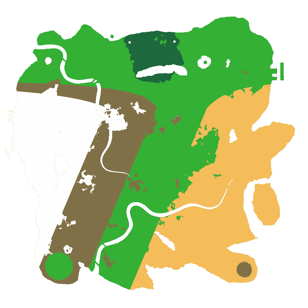 Biome Rust Map: Custom Map