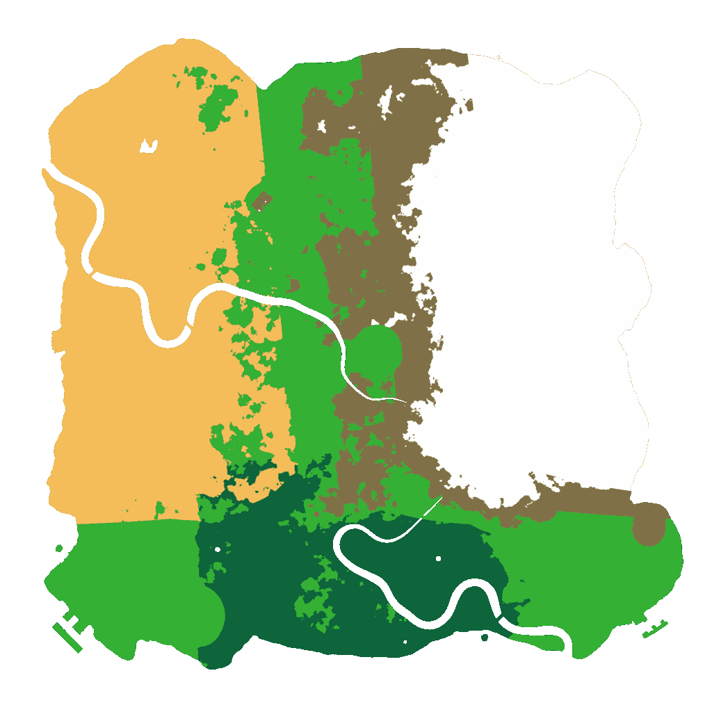 Biome Rust Map: Custom Map