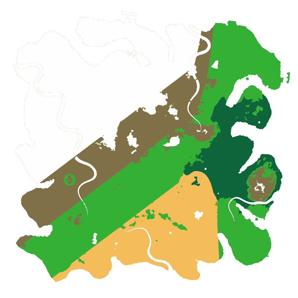 Biome Rust Map: Custom Map