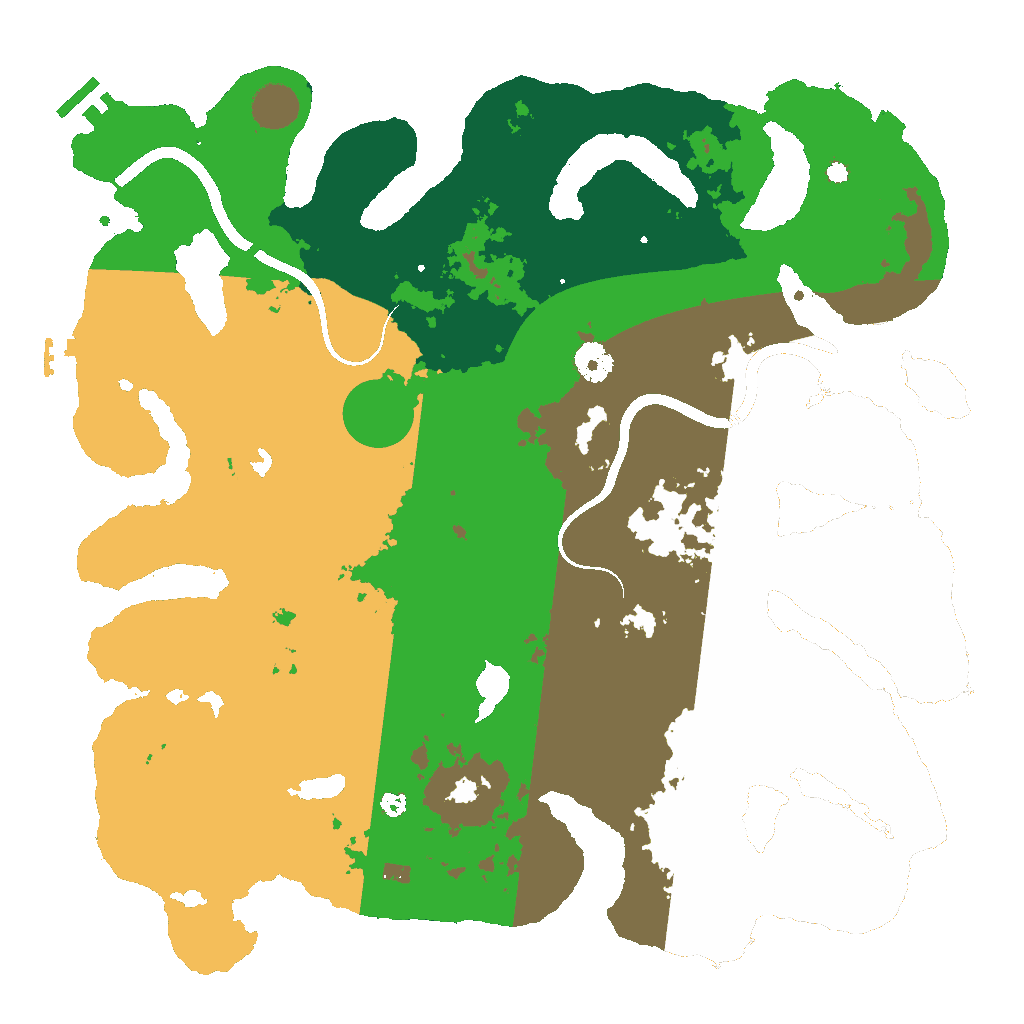 Biome Rust Map: Custom Map