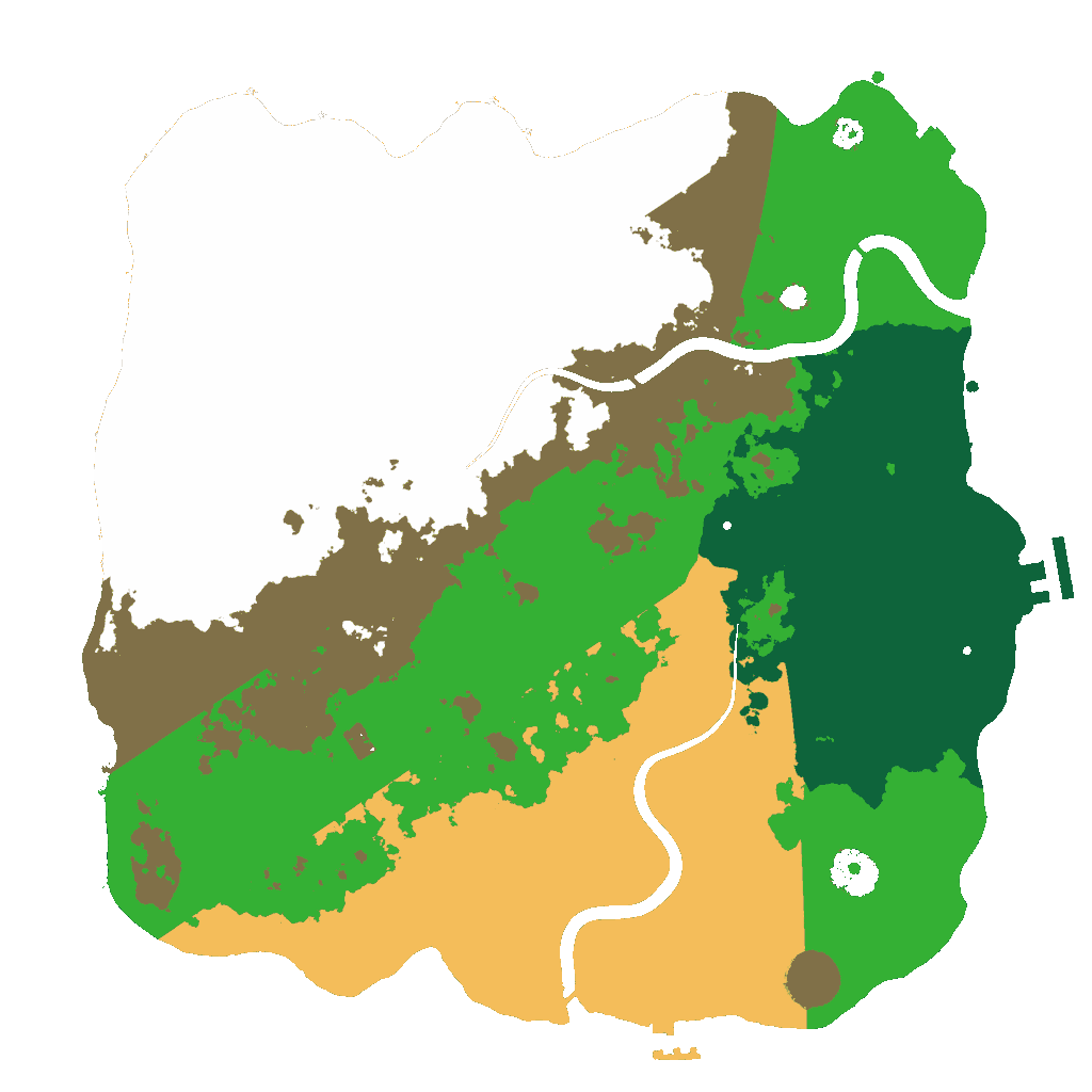 Biome Rust Map: Custom Map