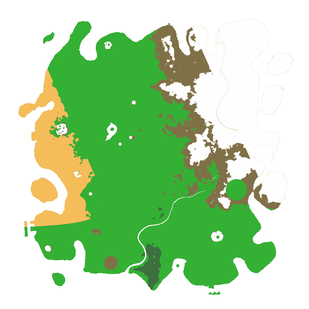 Biome Rust Map: Custom Map