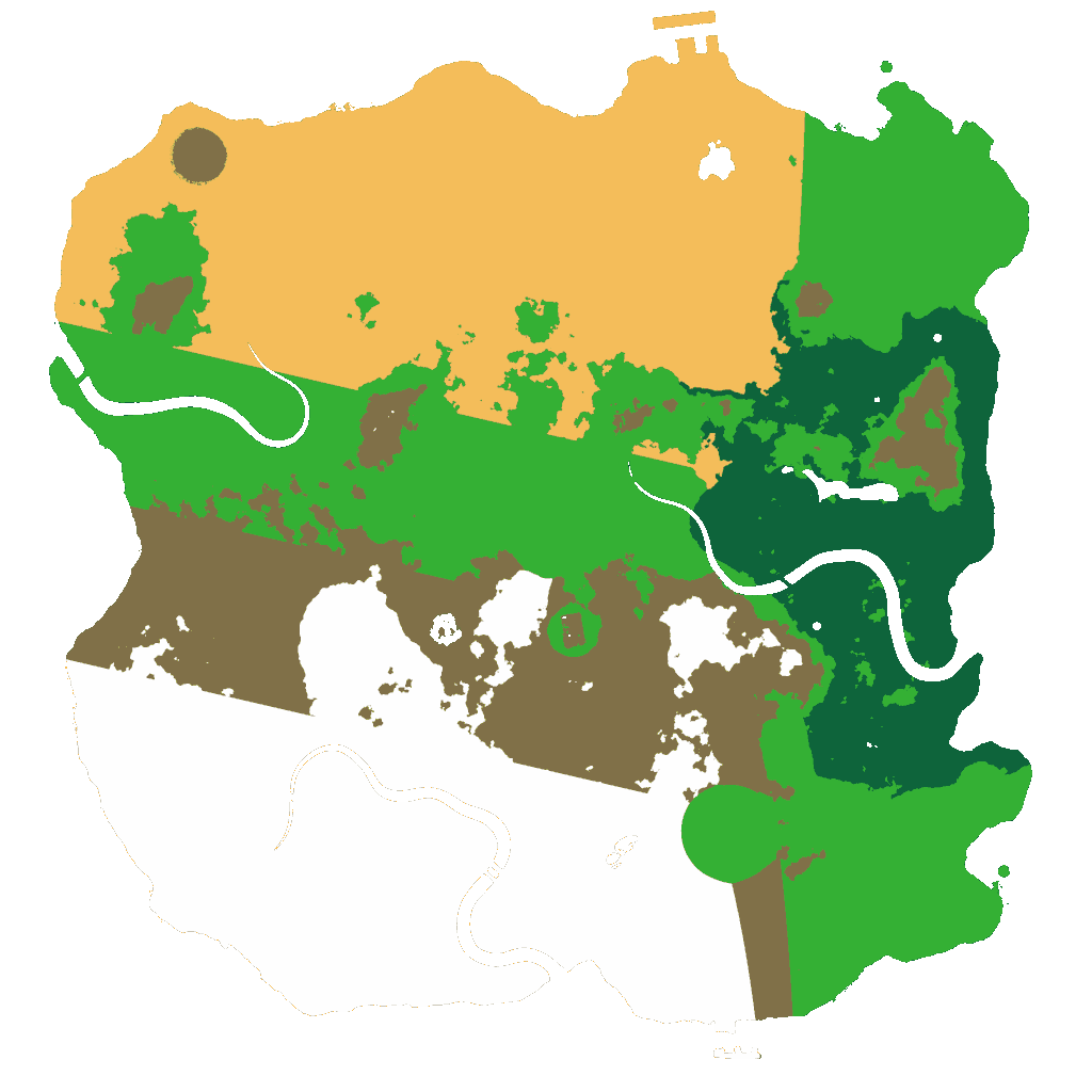 Biome Rust Map: Custom Map