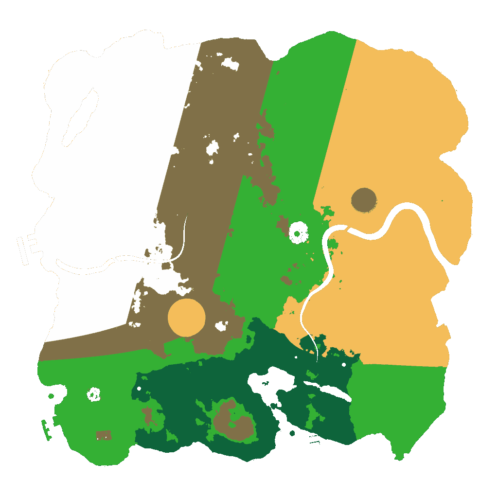 Biome Rust Map: Custom Map