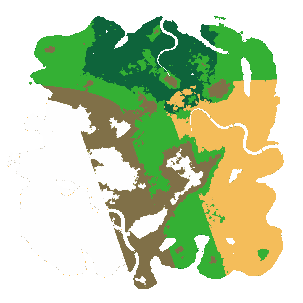 Biome Rust Map: Custom Map