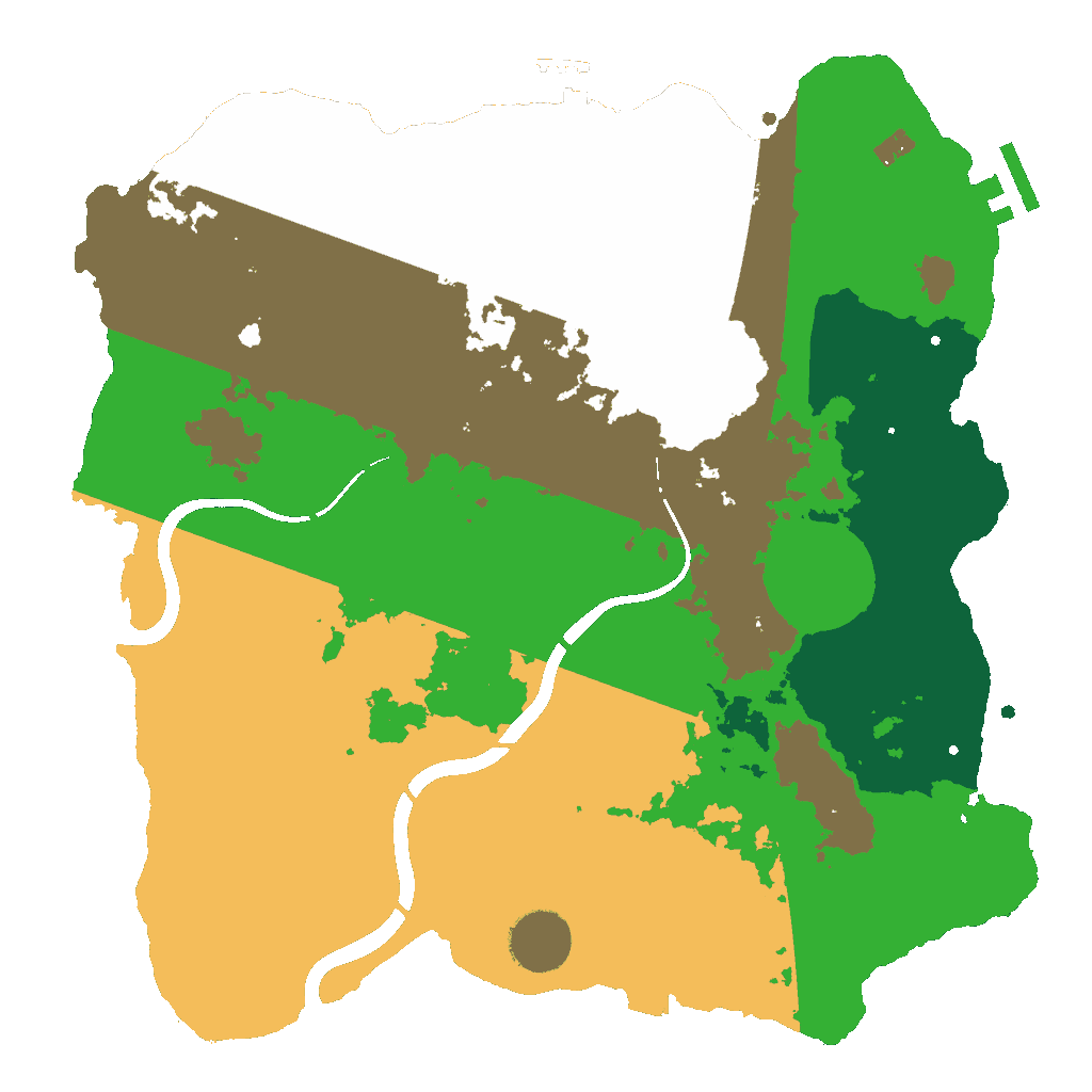 Biome Rust Map: Custom Map