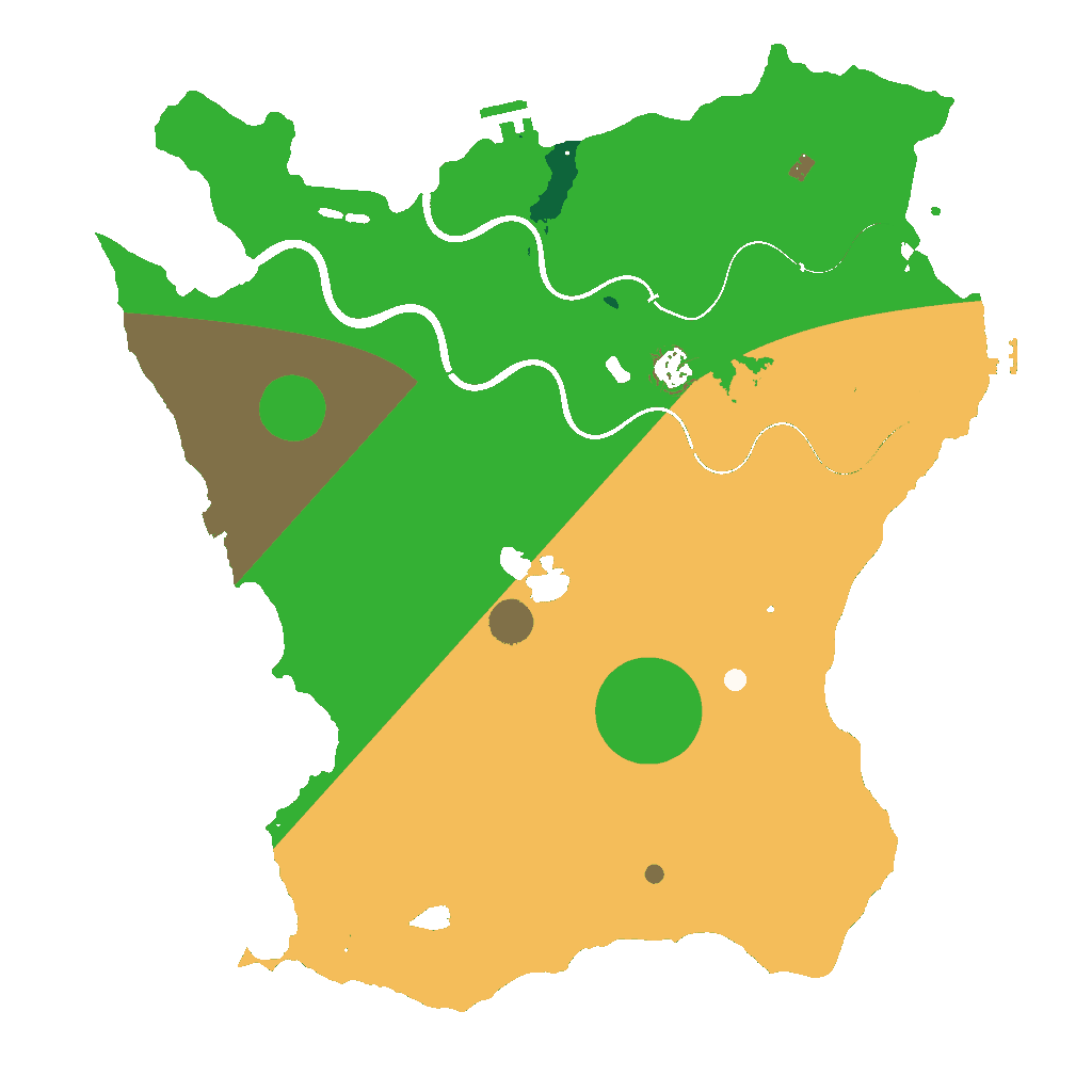Biome Rust Map: Custom Map