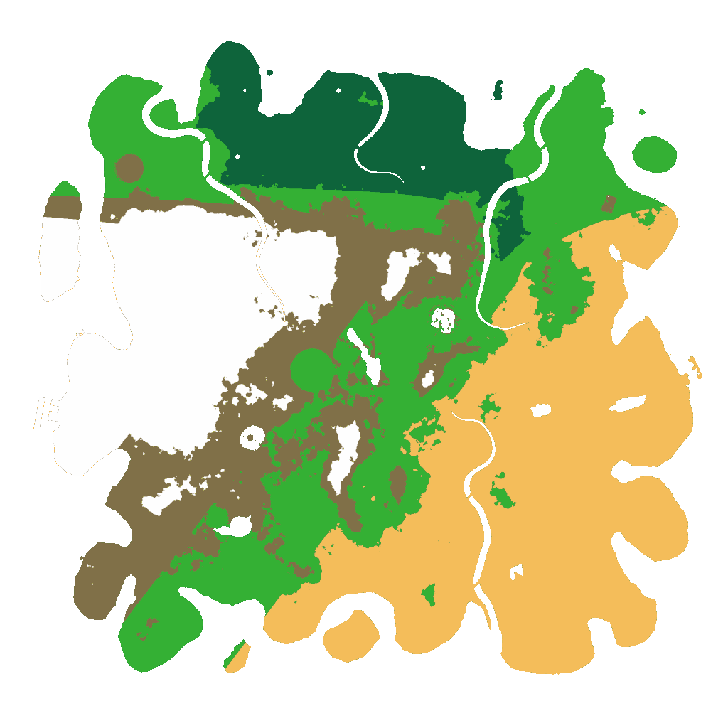 Biome Rust Map: Custom Map