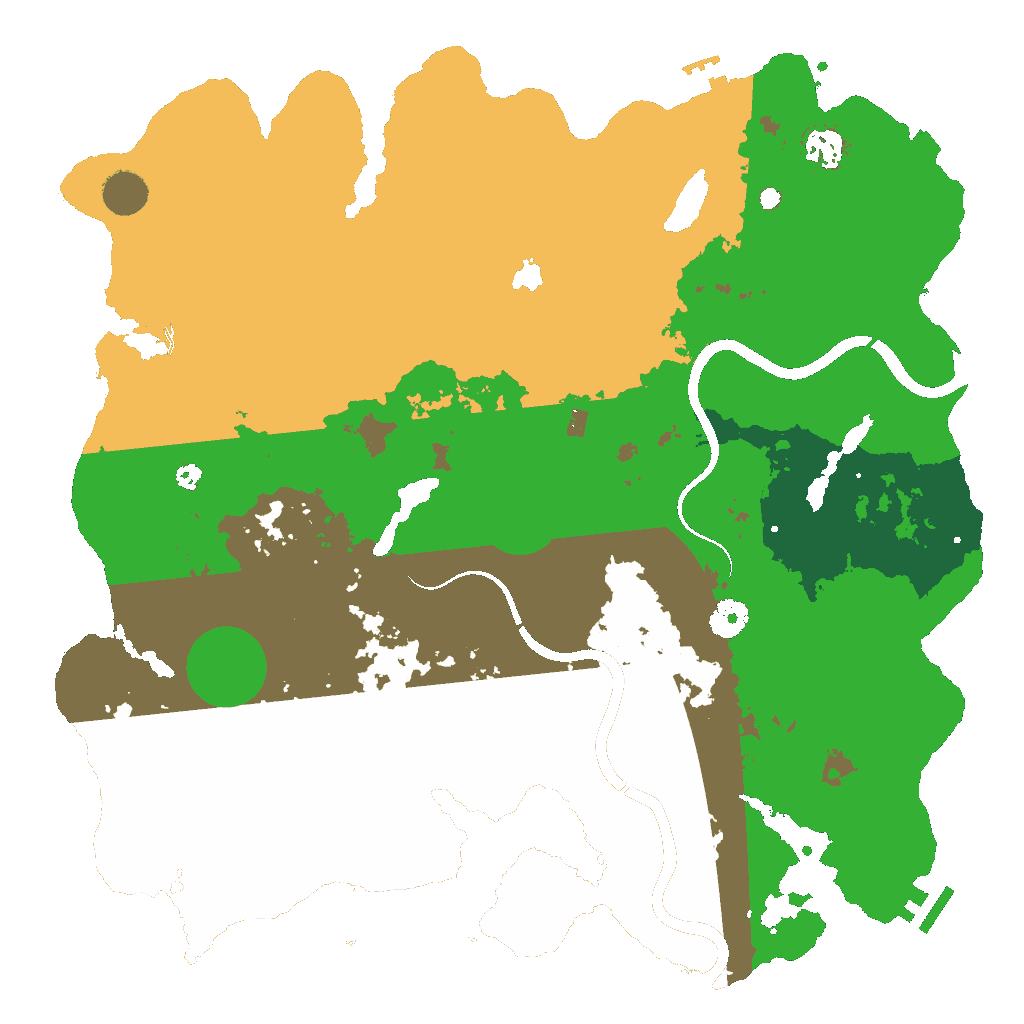 Biome Rust Map: Custom Map