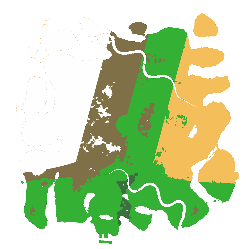 Biome Rust Map: Custom Map