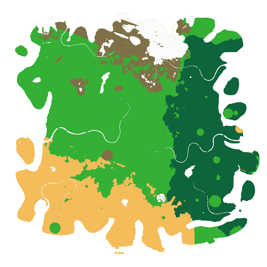 Biome Rust Map: Custom Map
