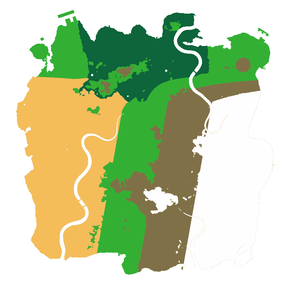 Biome Rust Map: Custom Map