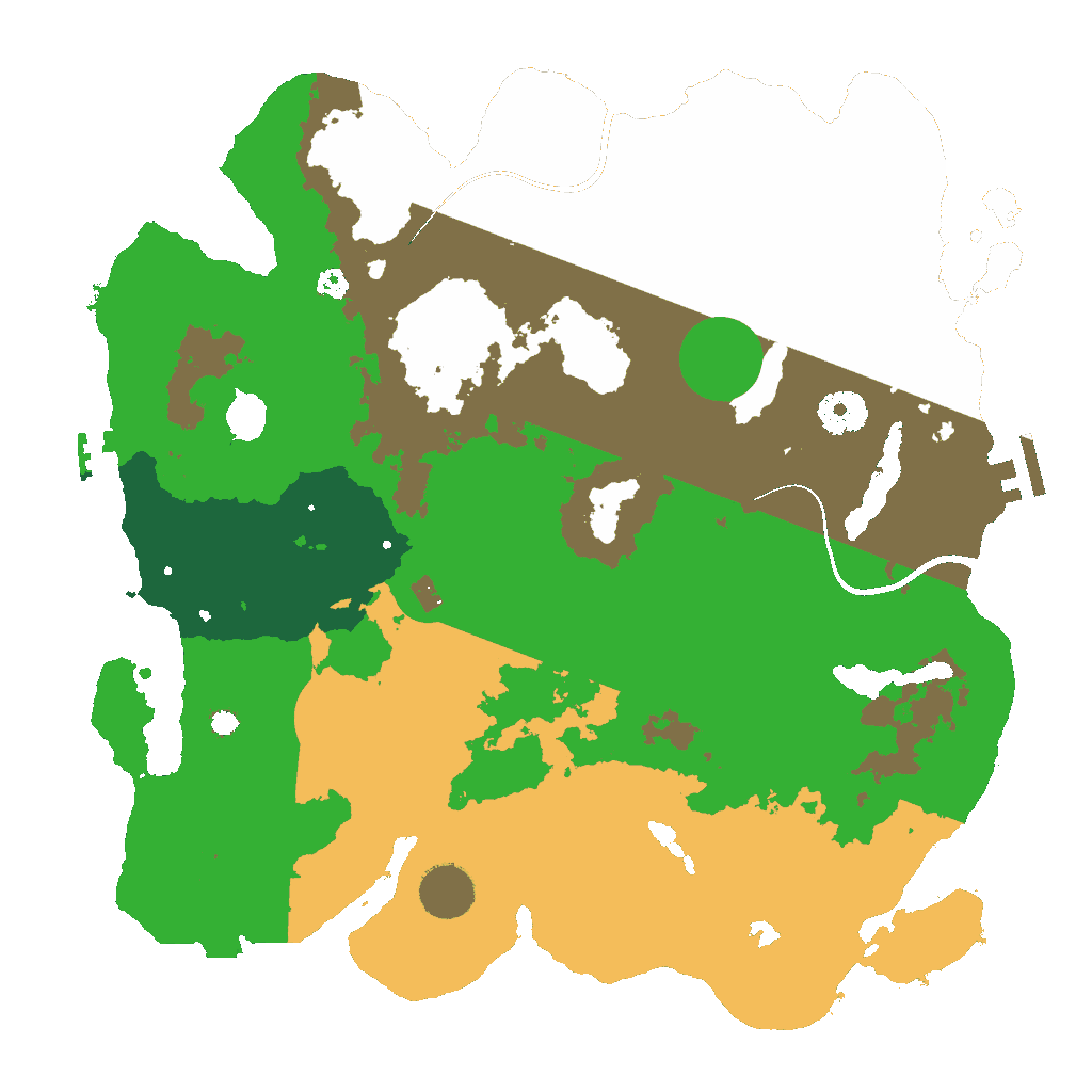 Biome Rust Map: Custom Map