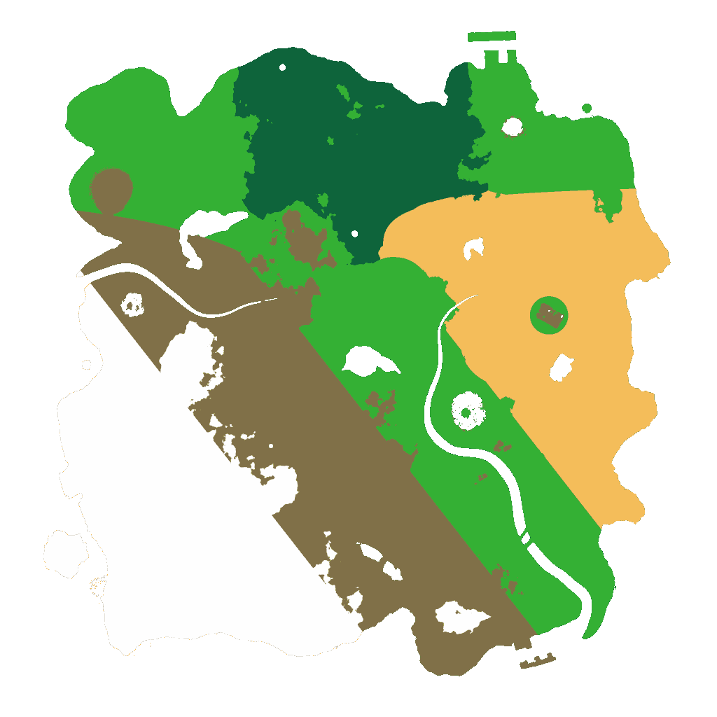 Biome Rust Map: Custom Map