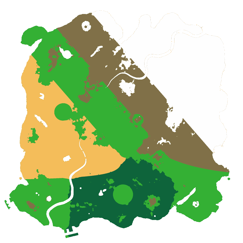 Biome Rust Map: Custom Map
