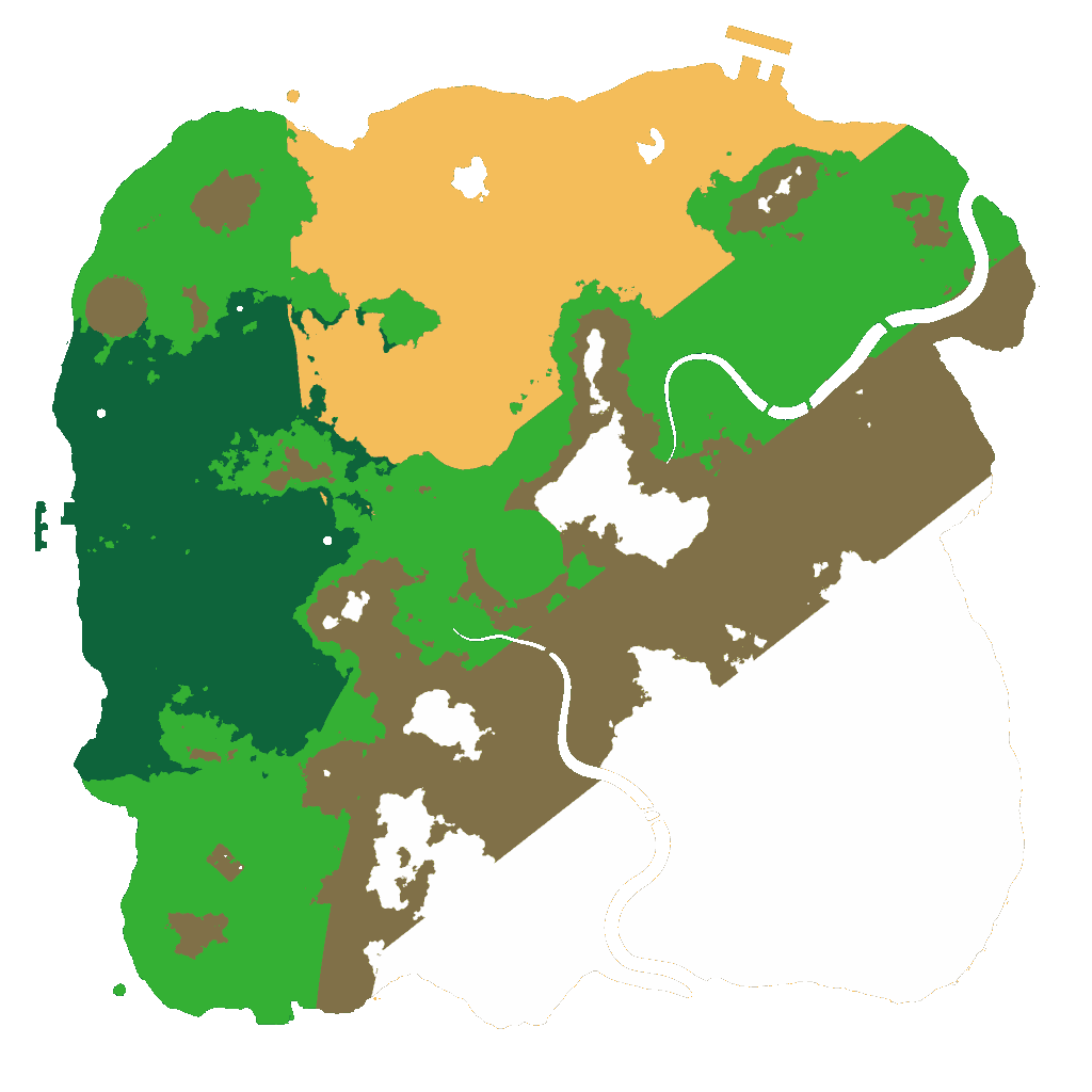 Biome Rust Map: Custom Map