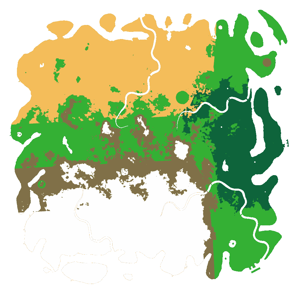 Biome Rust Map: Custom Map