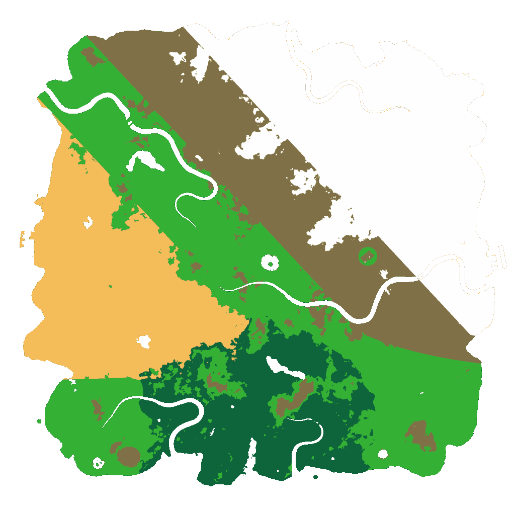 Biome Rust Map: Custom Map