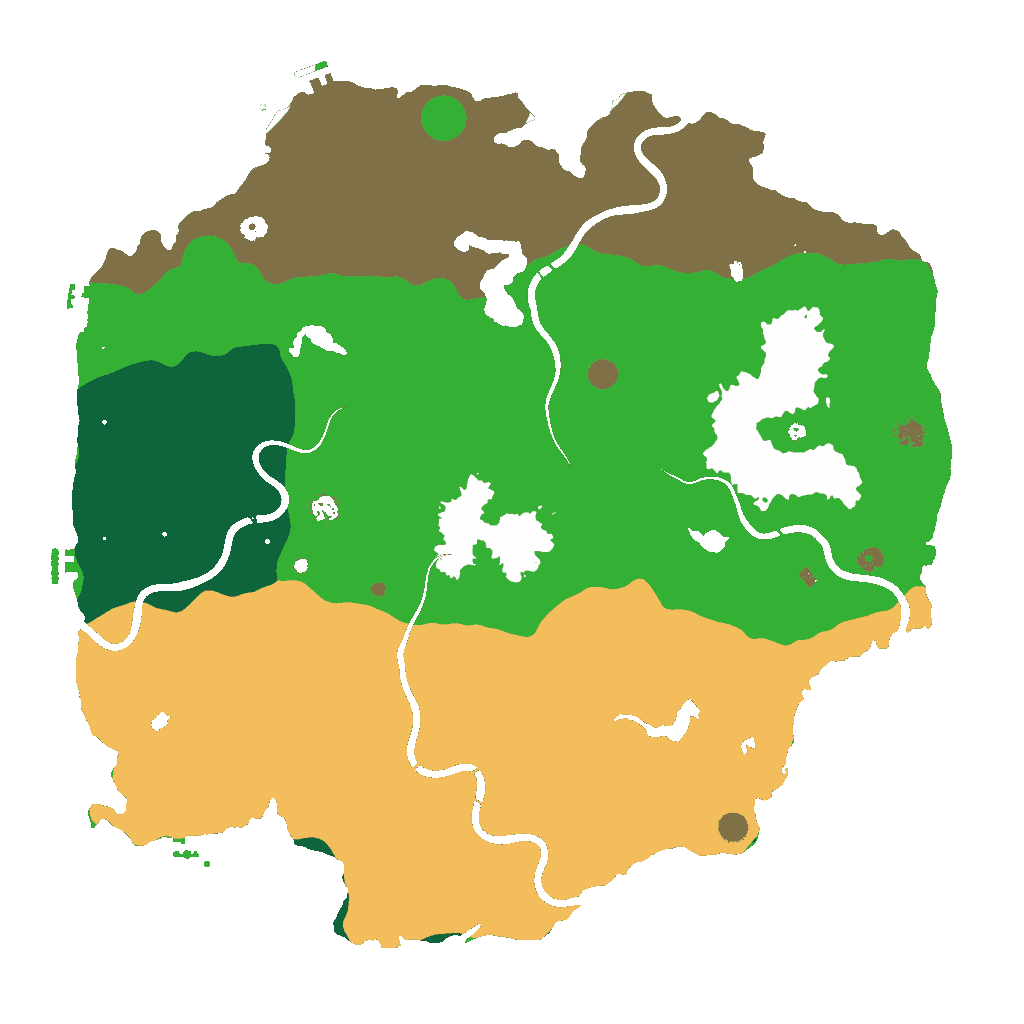 Biome Rust Map: Custom Map