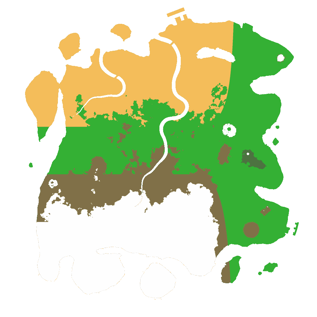 Biome Rust Map: Custom Map