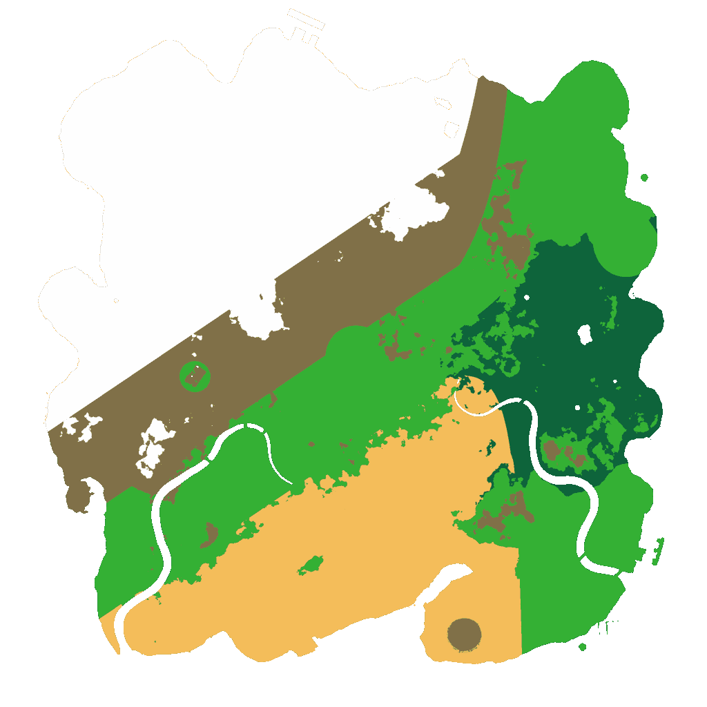 Biome Rust Map: Custom Map