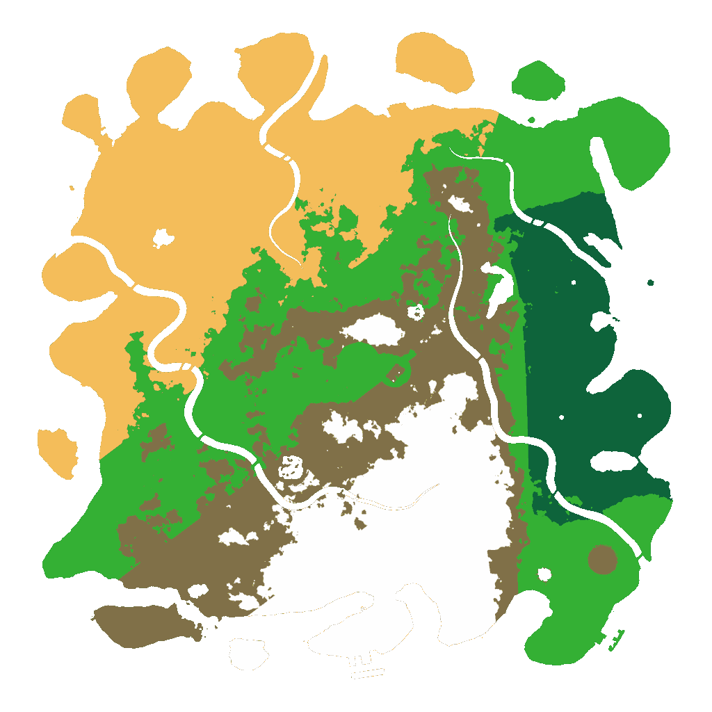 Biome Rust Map: Custom Map
