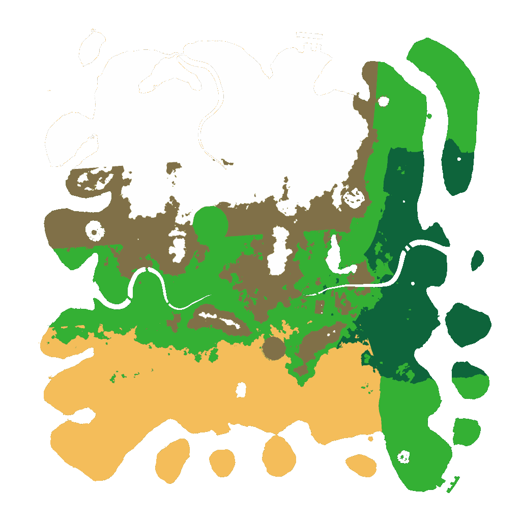 Biome Rust Map: Custom Map