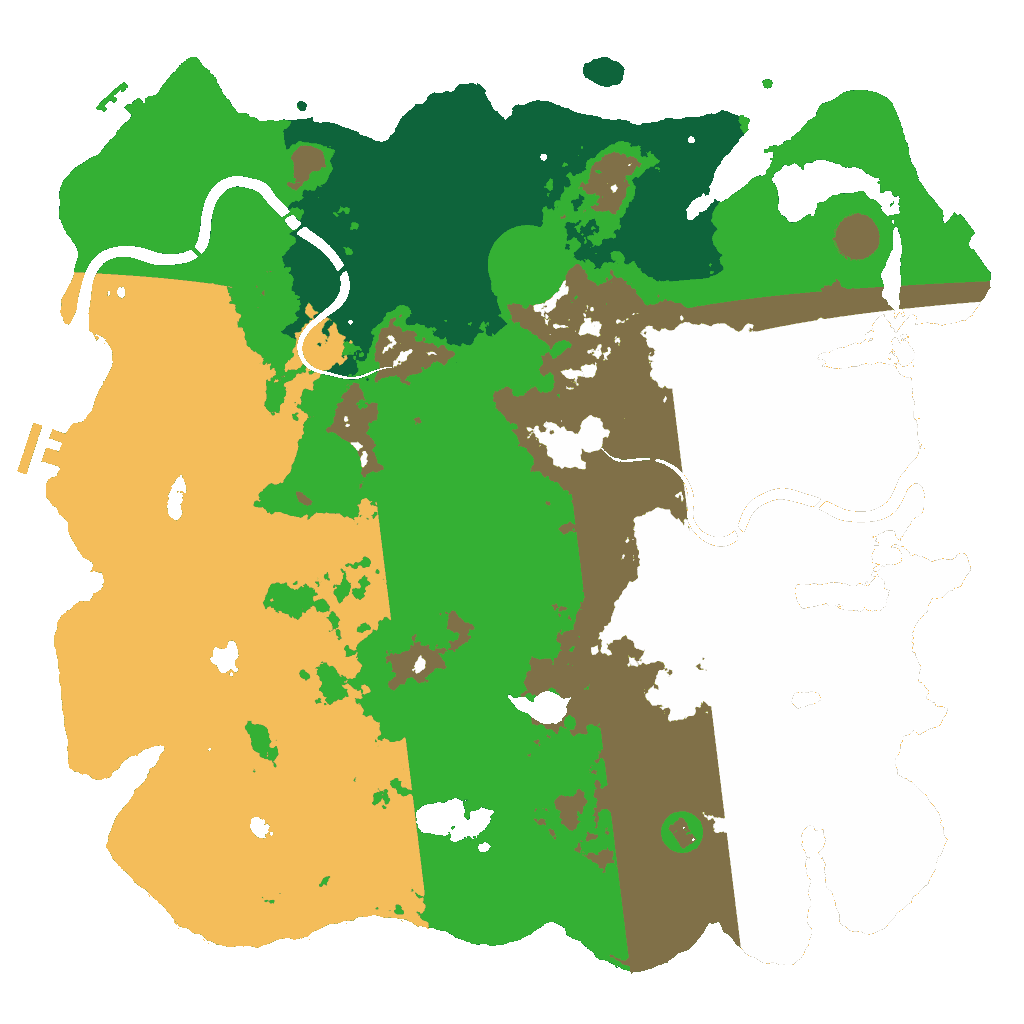 Biome Rust Map: Custom Map