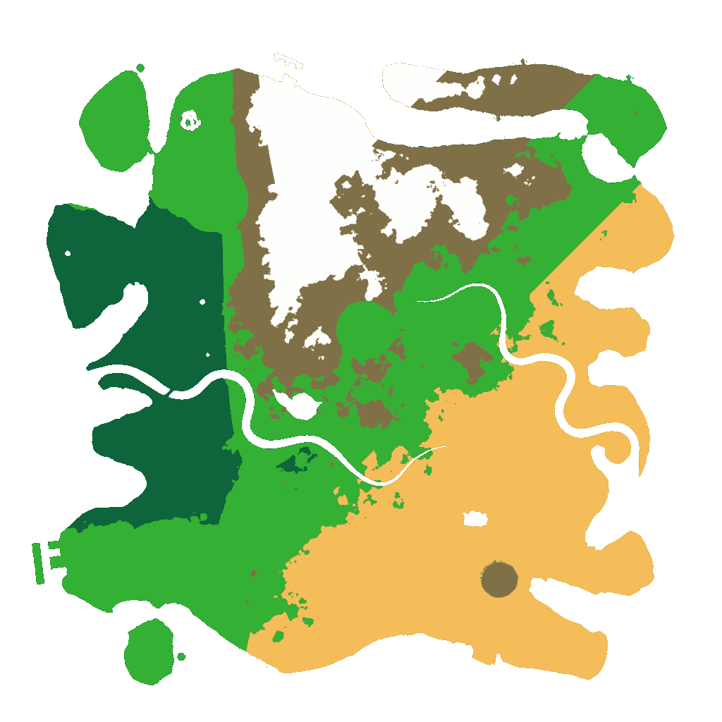 Biome Rust Map: Custom Map