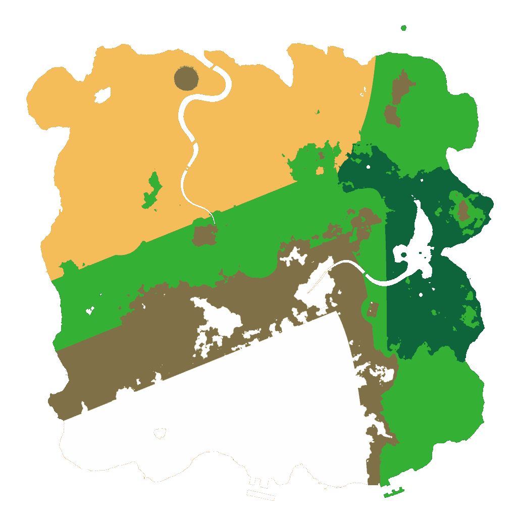 Biome Rust Map: Custom Map