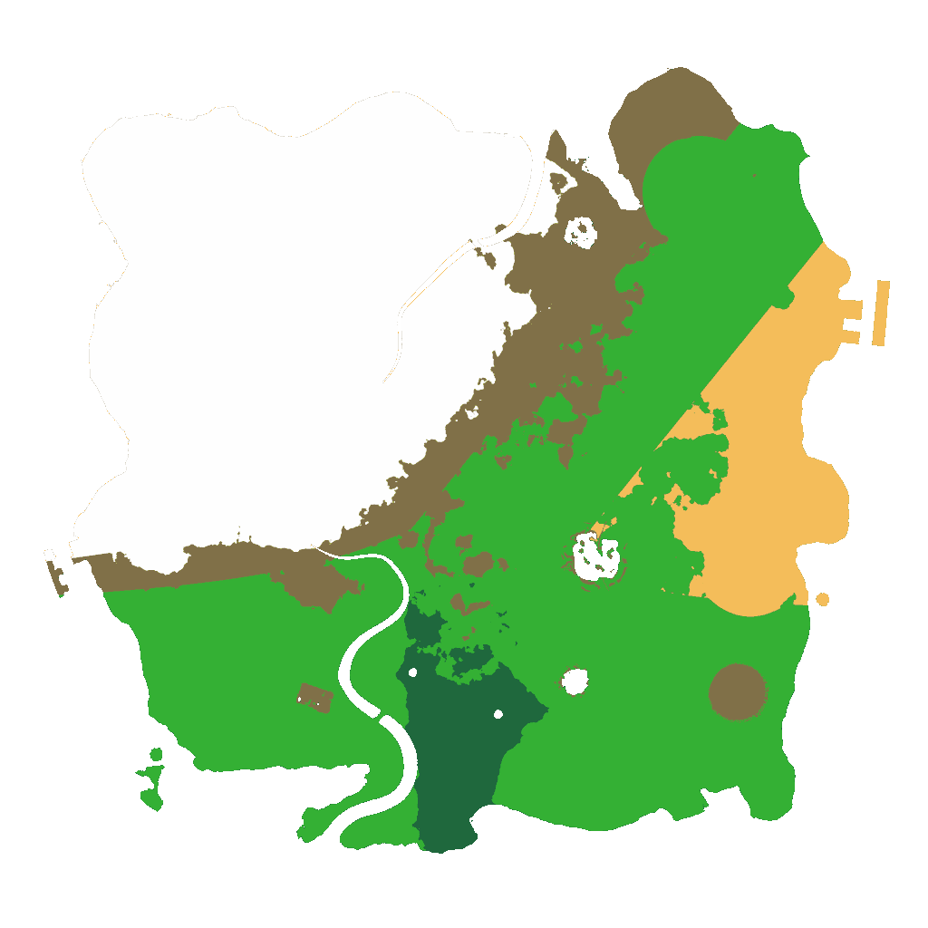 Biome Rust Map: Custom Map