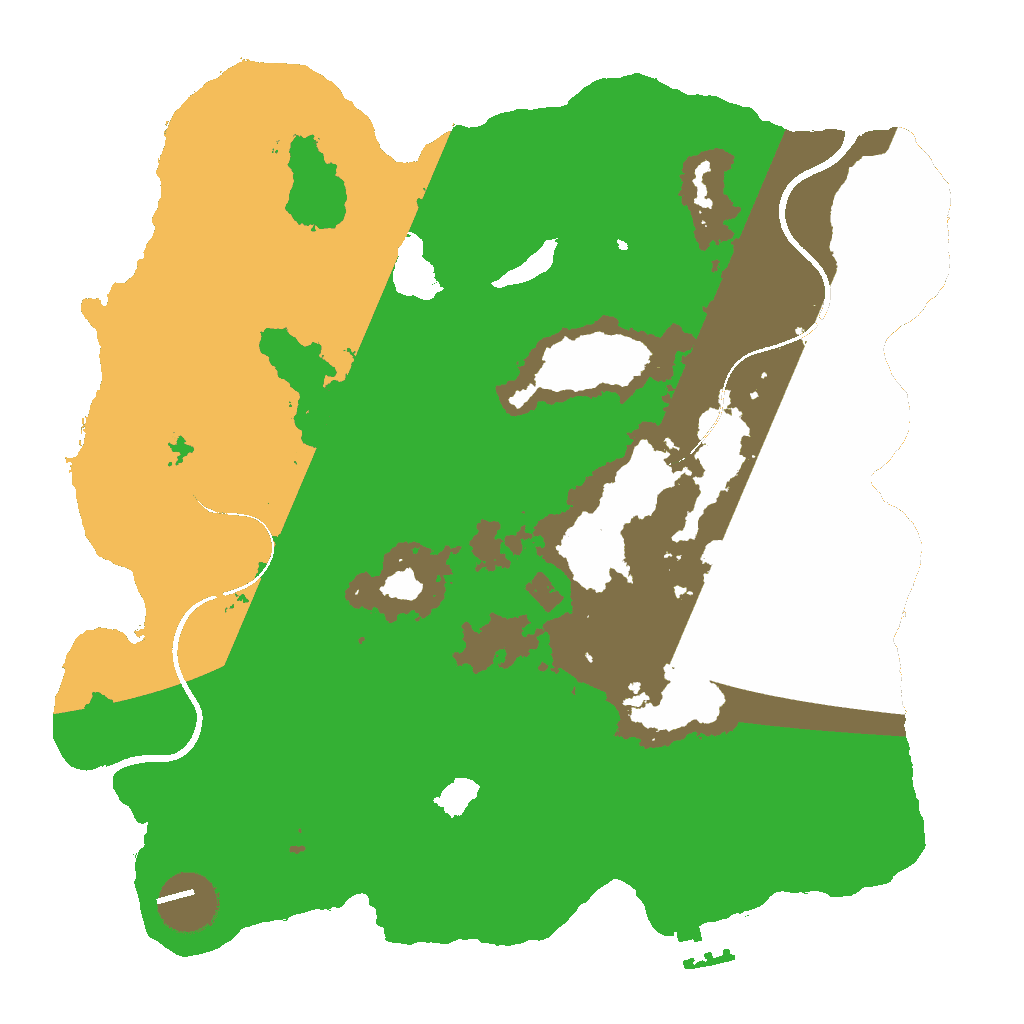 Biome Rust Map: Custom Map