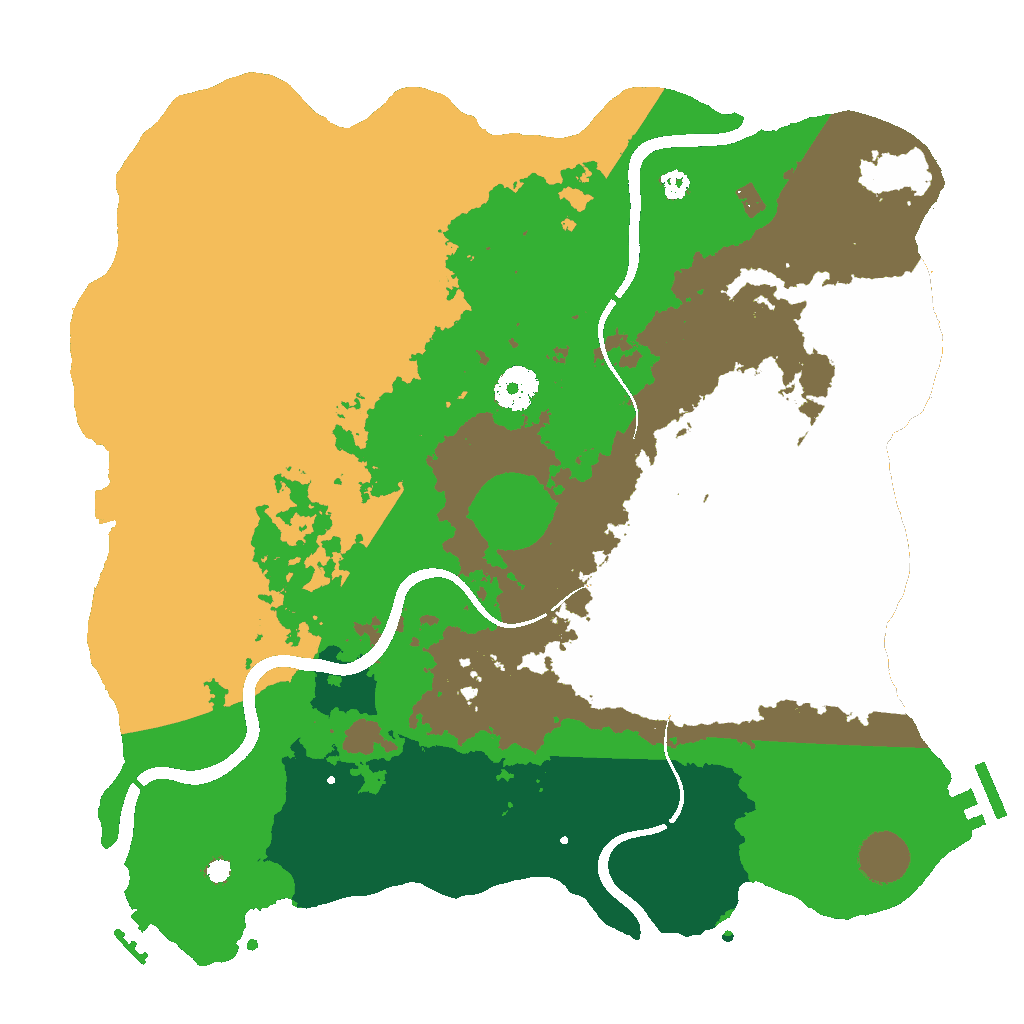 Biome Rust Map: Custom Map