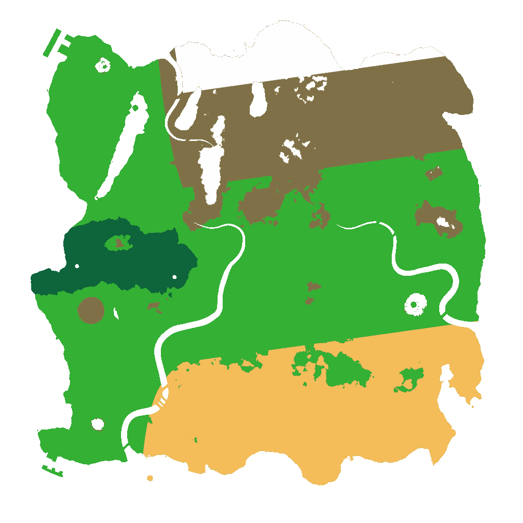 Biome Rust Map: Custom Map