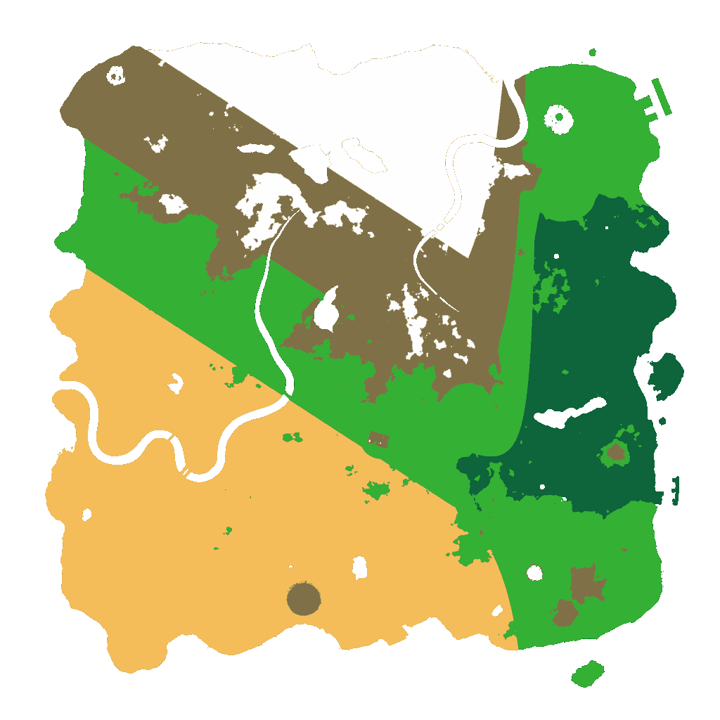 Biome Rust Map: Custom Map