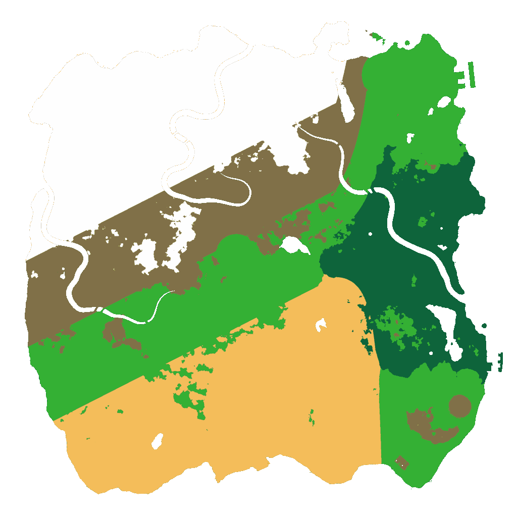 Biome Rust Map: Custom Map