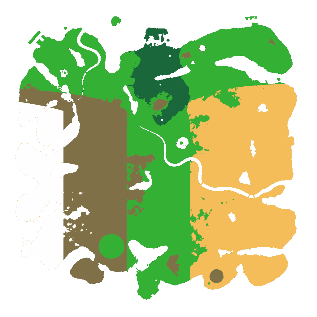 Biome Rust Map: Custom Map