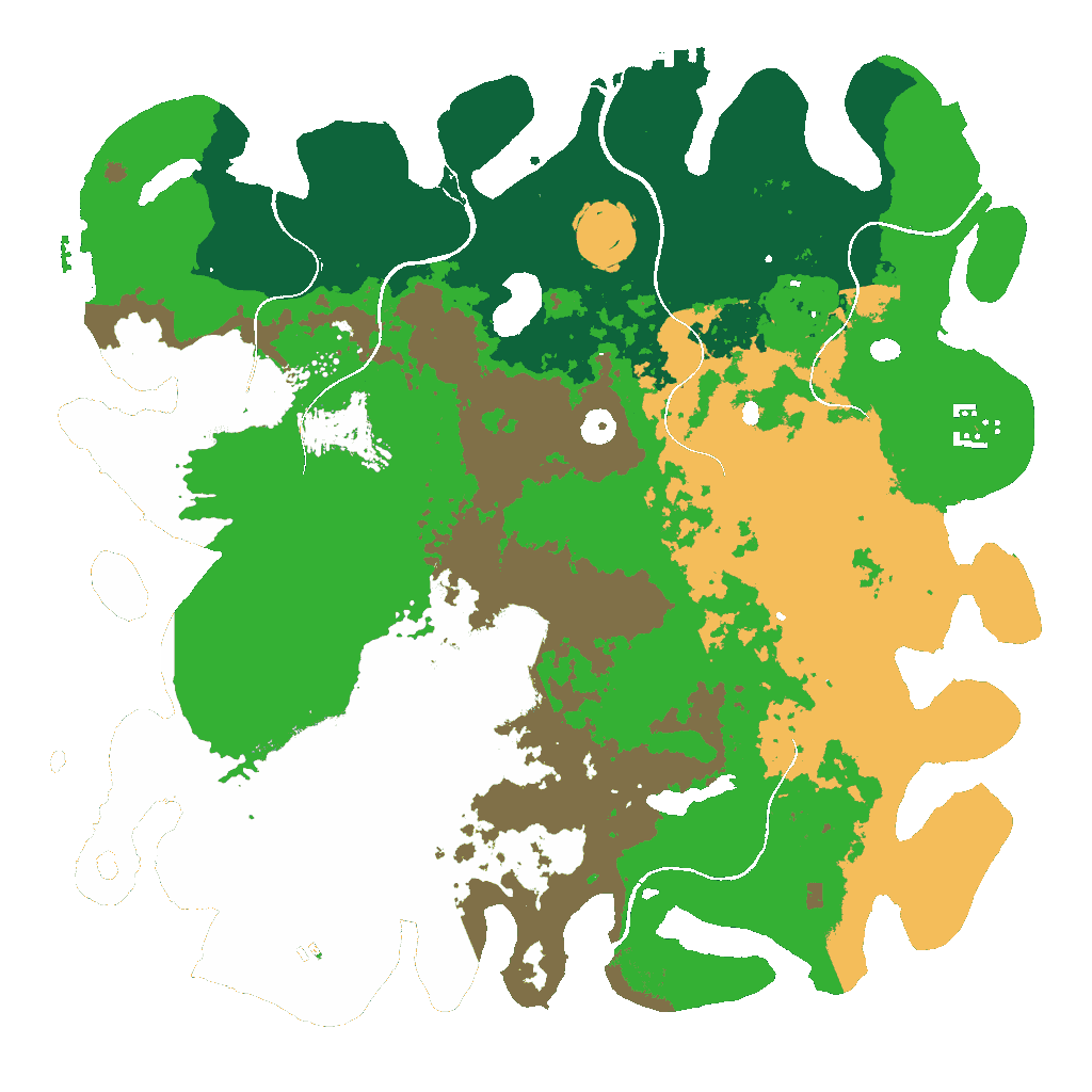 Biome Rust Map: Custom Map