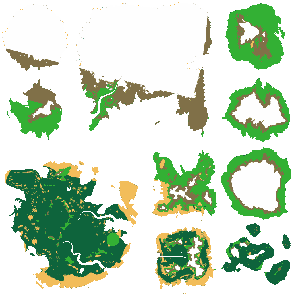 Biome Rust Map: Custom Map