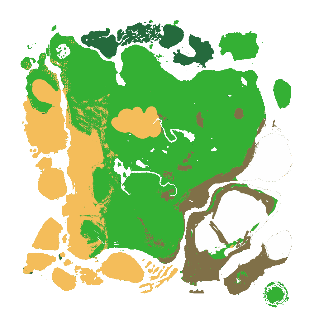 Biome Rust Map: Custom Map